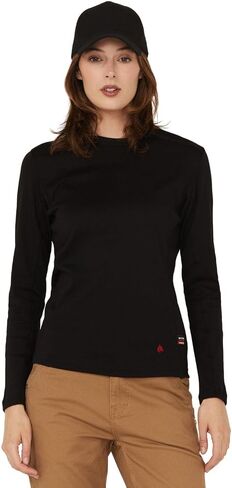 LFRCNT-001-BLACK-S Ladies Crew Neck T-Shirt, Black - Small in Saudi Arabia