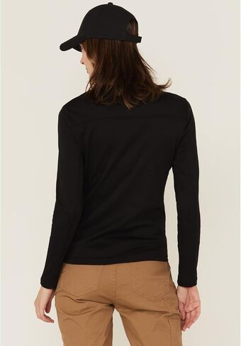 LFRCNT-001-BLACK-S Ladies Crew Neck T-Shirt, Black - Small in Saudi Arabia