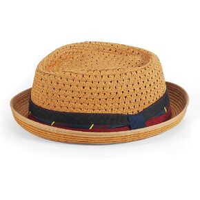 Straw Fedora Belfry Trilby Hat for Men Women Summer Short Brim Sun Beach Hats S-XXL in Saudi Arabia