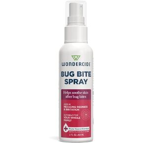 Wondercide - Bug Bite Spray - Helps Calm Skin and Reduce Redness After Insect Bites - No Sting, Fragrance Free - Powered by Pure Hypochlorous (HOCl) - 2 oz in Saudi Arabia