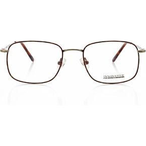 Optical Eyewear - Rectangle Shape, Metal Full Rim Frame - for Women or Men Prescription Eyeglasses RX in Saudi Arabia