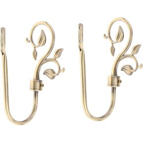 2 Pack Window Drape Hangers for Home Use, Bronze in Saudi Arabia
