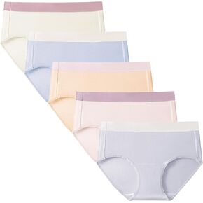 Girls Underwear Teen Girls Panties Soft Breathable Briefs Tween Girls Underwear 10-12 12-14 Cotton Multipack in Saudi Arabia