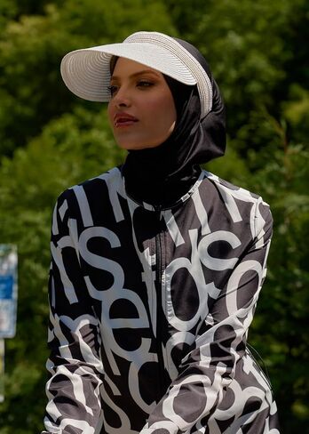 Modest Swimwear for Women 3-Piece Set - Parachute Burkini Set - Islamic Full Cover Swimsuit in Saudi Arabia