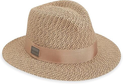 CARKELLA Newhall Fedora Hat (French Beige, Large/XL) – Unisex Flexi-Weave UPF 50+ Sun Protection | 3-Inch Brim | Packable Adjustable Fit | Perfect for Travel, Golf, Outdoor Adventures in Saudi Arabia
