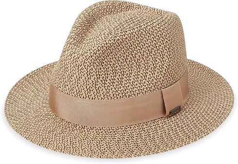 CARKELLA Newhall Fedora Hat (French Beige, Large/XL) – Unisex Flexi-Weave UPF 50+ Sun Protection | 3-Inch Brim | Packable Adjustable Fit | Perfect for Travel, Golf, Outdoor Adventures in Saudi Arabia