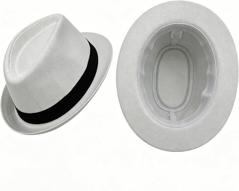 Short Brim Trilby Fedora Hat for Men Women in Saudi Arabia