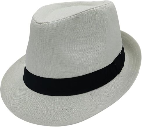 Short Brim Trilby Fedora Hat for Men Women in Saudi Arabia