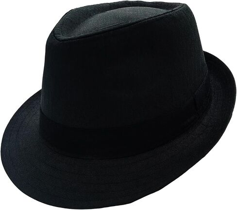 Short Brim Trilby Fedora Hat for Men Women in Saudi Arabia