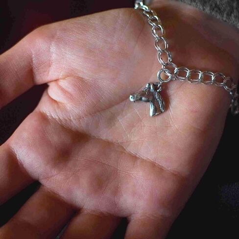 Sterling Silver Quarter Horse Charm for Charm Bracelet in Kuwait