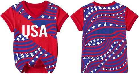 Unisex Kid's Soccer Cup 2026 Shirt Boys Girls Mesh Soccer Jersey Youth V-Neck USA Mexico Jersey Argentina Brazil Tops in Kuwait