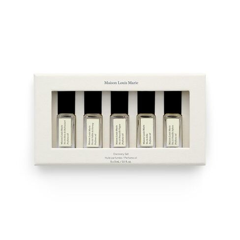 Maison Louis Marie - Natural Roll-On Perfume Oil 5-Piece 2026 Discovery Set | Luxury Clean Beauty + Non-Toxic Fragrance in Saudi Arabia