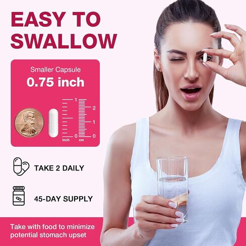 ZEBORA Probiotics for Women, Vaginal Probiotic with Cranberry, Organic Prebiotics, D-Mannose, & Vitamin C - Support Urinary Tract Health, Vaginal pH, & Gut Health - Gluten Free, 90 Vegan Capsules in Kuwait
