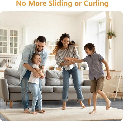 Rug Carpet Gripper Keep Rug in Place on Carpet, Non Slip Rug Pads Grippers for Hardwood Floors and Tiles 12 PCS in Saudi Arabia