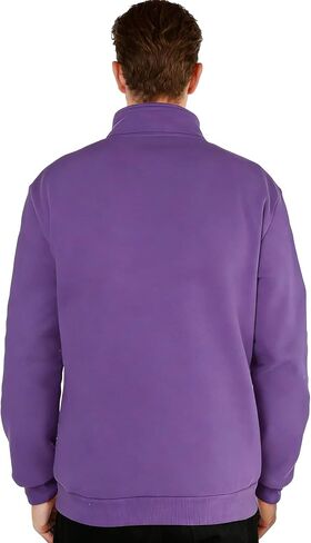 TUVEKE Men's fleece Zip up jacket Casual lightweight Sweatshirts Mock Neck Long Sleeve Outdoor Jackets With Pockets in Saudi Arabia
