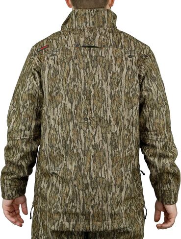 Mossy Oak Men's Sherpa Fleece Lined Camo Hunting Jacket for Men in Kuwait