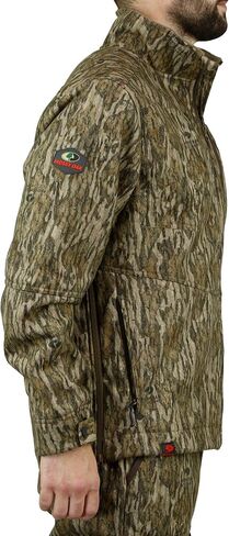 Mossy Oak Men's Sherpa Fleece Lined Camo Hunting Jacket for Men in Kuwait