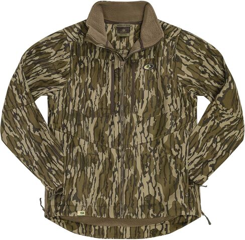 Mossy Oak Men's Sherpa Fleece Lined Camo Hunting Jacket for Men in Kuwait