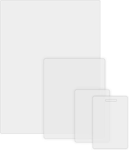 Binditek 50 Pack Thermal Laminating Pouches, 5 Mil Laminating Sheets, 9x11.5 Inches, Letter Size, Clear, HeatSeal, for Students and Coworkers in Kuwait