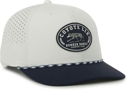 Outdoor Cap Coyote Lie Country Club Hat – Retro Snapback Cap, Structured Rope Golf Hat with Coyote Patch Design in Kuwait
