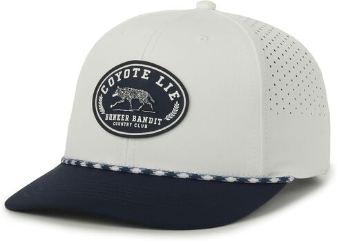Outdoor Cap Coyote Lie Country Club Hat – Retro Snapback Cap, Structured Rope Golf Hat with Coyote Patch Design in Kuwait