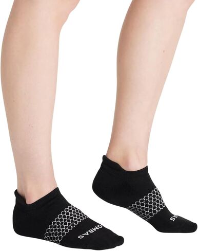 BOMBAS Women's Solids Black Ankle Medium Socks, 6 Pairs Socks, Size 7.5-11 in Kuwait