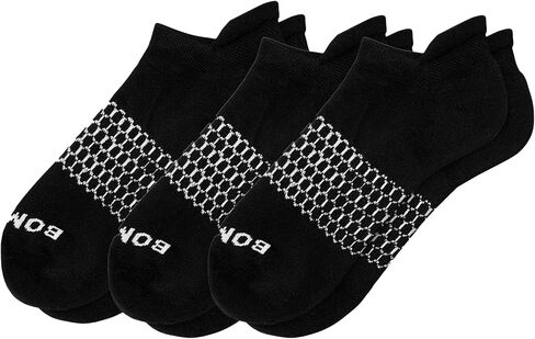 BOMBAS Women's Solids Black Ankle Medium Socks, 6 Pairs Socks, Size 7.5-11 in Kuwait