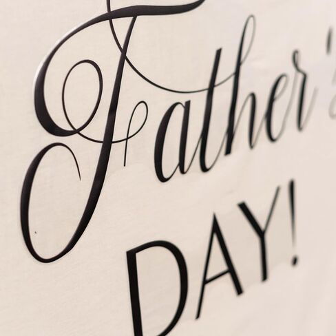 Happy Father's Day Decal - Father's Day Party Decorations Wall Decal,Anniversary Party Supplies,Father's Day Sign Balloon Arch Party Backdrop Decoration Decal (Happy Father's Day) in Saudi Arabia