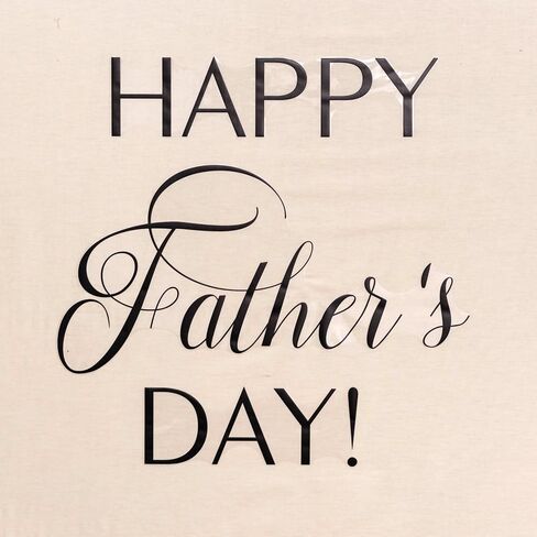 Happy Father's Day Decal - Father's Day Party Decorations Wall Decal,Anniversary Party Supplies,Father's Day Sign Balloon Arch Party Backdrop Decoration Decal (Happy Father's Day) in Saudi Arabia