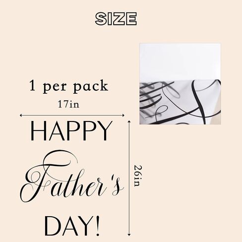 Happy Father's Day Decal - Father's Day Party Decorations Wall Decal,Anniversary Party Supplies,Father's Day Sign Balloon Arch Party Backdrop Decoration Decal (Happy Father's Day) in Saudi Arabia