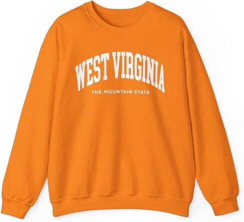 West Virginia Adult Unisex Crewneck Sweatshirt in Kuwait