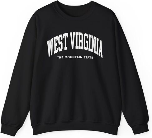 West Virginia Adult Unisex Crewneck Sweatshirt in Kuwait