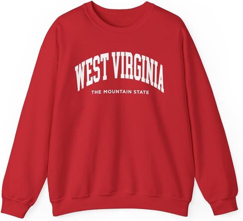 West Virginia Adult Unisex Crewneck Sweatshirt in Kuwait