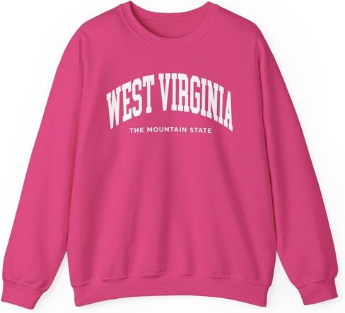 West Virginia Adult Unisex Crewneck Sweatshirt in Kuwait