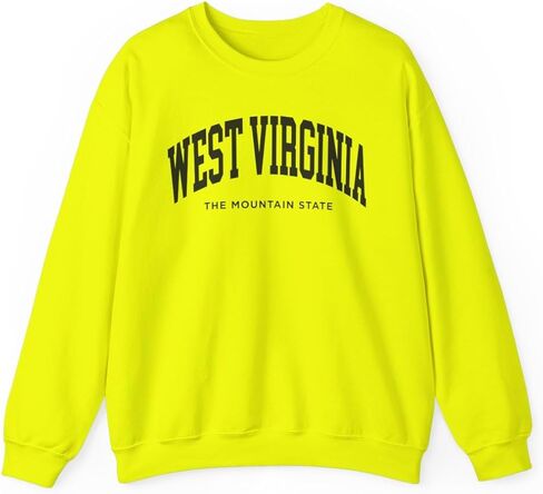 West Virginia Adult Unisex Crewneck Sweatshirt in Kuwait