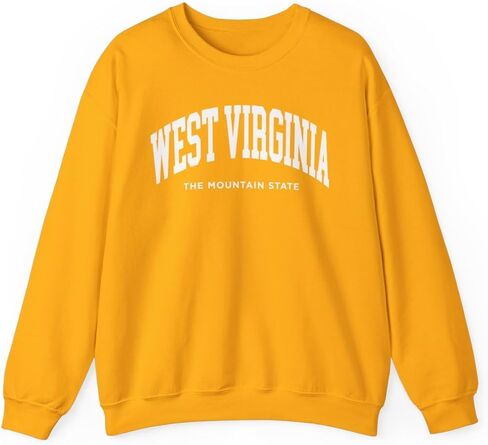 West Virginia Adult Unisex Crewneck Sweatshirt in Kuwait