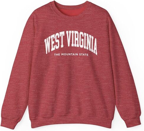 West Virginia Adult Unisex Crewneck Sweatshirt in Kuwait