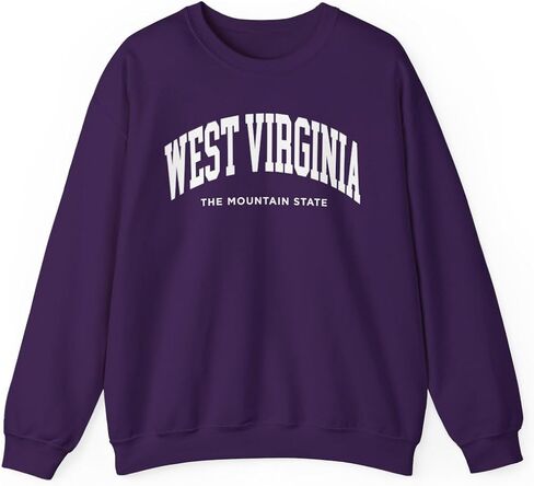 West Virginia Adult Unisex Crewneck Sweatshirt in Kuwait