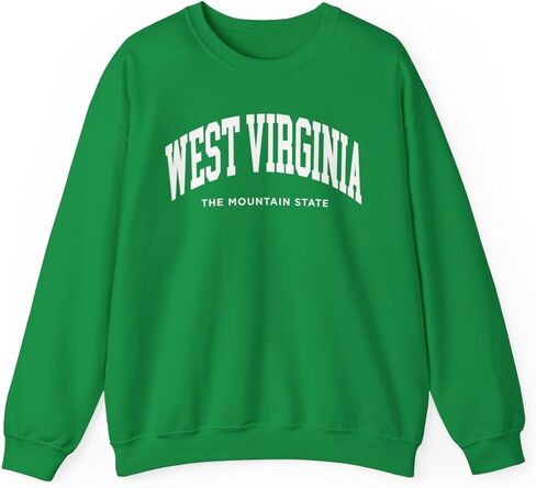 West Virginia Adult Unisex Crewneck Sweatshirt in Kuwait