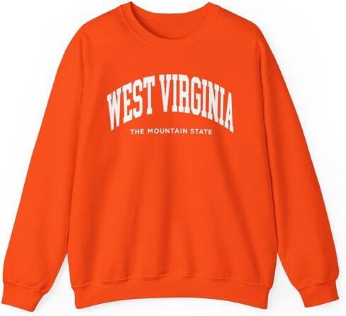 West Virginia Adult Unisex Crewneck Sweatshirt in Kuwait