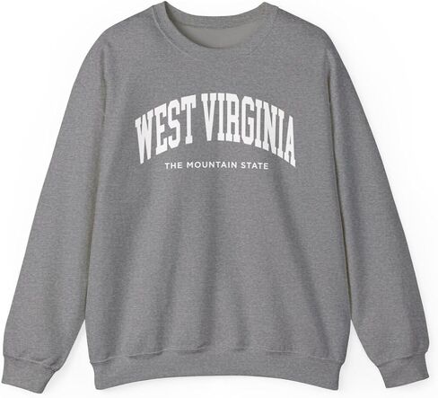 West Virginia Adult Unisex Crewneck Sweatshirt in Kuwait