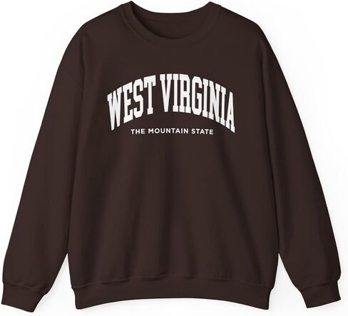 West Virginia Adult Unisex Crewneck Sweatshirt in Kuwait