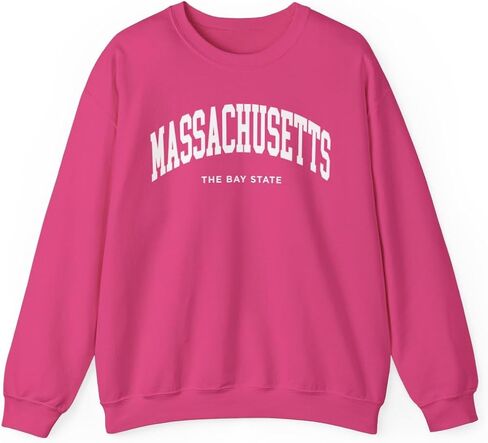 ماساتشوستس الكبار للجنسين Crewneck البلوز in Kuwait