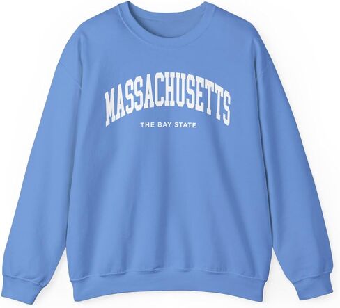 ماساتشوستس الكبار للجنسين Crewneck البلوز in Kuwait