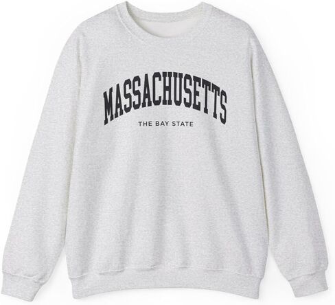 ماساتشوستس الكبار للجنسين Crewneck البلوز in Kuwait
