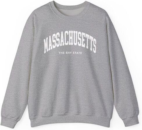 ماساتشوستس الكبار للجنسين Crewneck البلوز in Kuwait