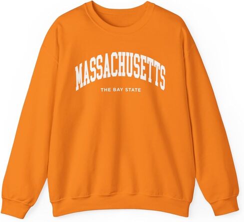 ماساتشوستس الكبار للجنسين Crewneck البلوز in Kuwait