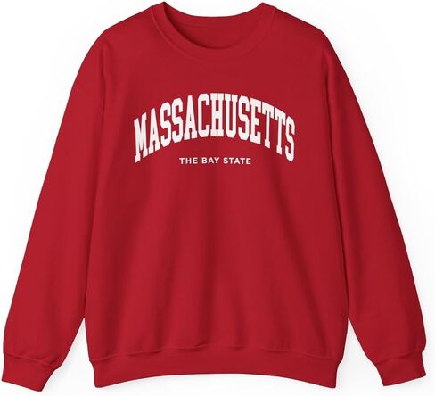 ماساتشوستس الكبار للجنسين Crewneck البلوز in Kuwait