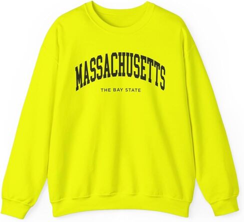 ماساتشوستس الكبار للجنسين Crewneck البلوز in Kuwait