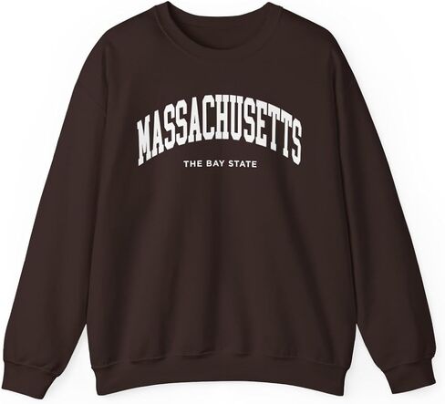 ماساتشوستس الكبار للجنسين Crewneck البلوز in Kuwait